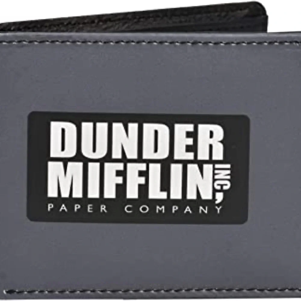 CONCEPT ONE DUNDER MIFFLIN THE OFFICE BIFOLD WALLET GREY NWOT